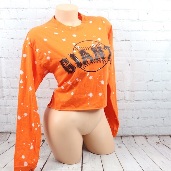 VS PINK San Francisco Giants Long Sleeve Tee Shirt - Picture 4 of 7